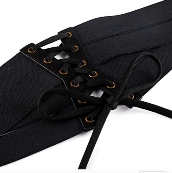 Retro Lace-up Corset Waist Belt - Picture 4 of 4